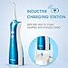 Hangsun Water Flosser Cordless Oral Irrigator Rechargeable Ultra Electric Dental Water Jet HOC430P with Portable Inductive Non-Contact Charger for Teeth Braces and Travel Home Use
