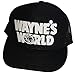 THATSRAD Wayne's World Costume Halloween Mesh Trucker Hat Cap Snapback Waynes ? Black