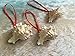 Glittered Pink Murex Seashell Ornaments with Turquoise Ribbon, 3
