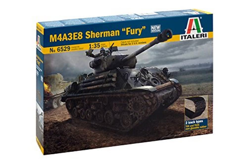 Photo 1 of ***FACTORY SEALED***
ITALERI 6529S - 1: 35 m4 a3e8 Sherman, Fury, Shield