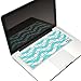 TopCase Chevron Zig - Zag Silicone Keyboard Cover Skin for MacBook 13