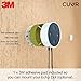 Silicone Case for Amazon Echo Dot with 3M Wall Mount Pad [No Drills] by Cuvr (Green)