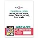 Super Pack of 18 Fuzzy Coloring Posters (Cute Animals Edition) - Arts & Crafts Kit for Kids, Girls, and Boys - Perfect for Toddlers as a Quiet Time Project or Indoor Family Activity. (1 Pack)
