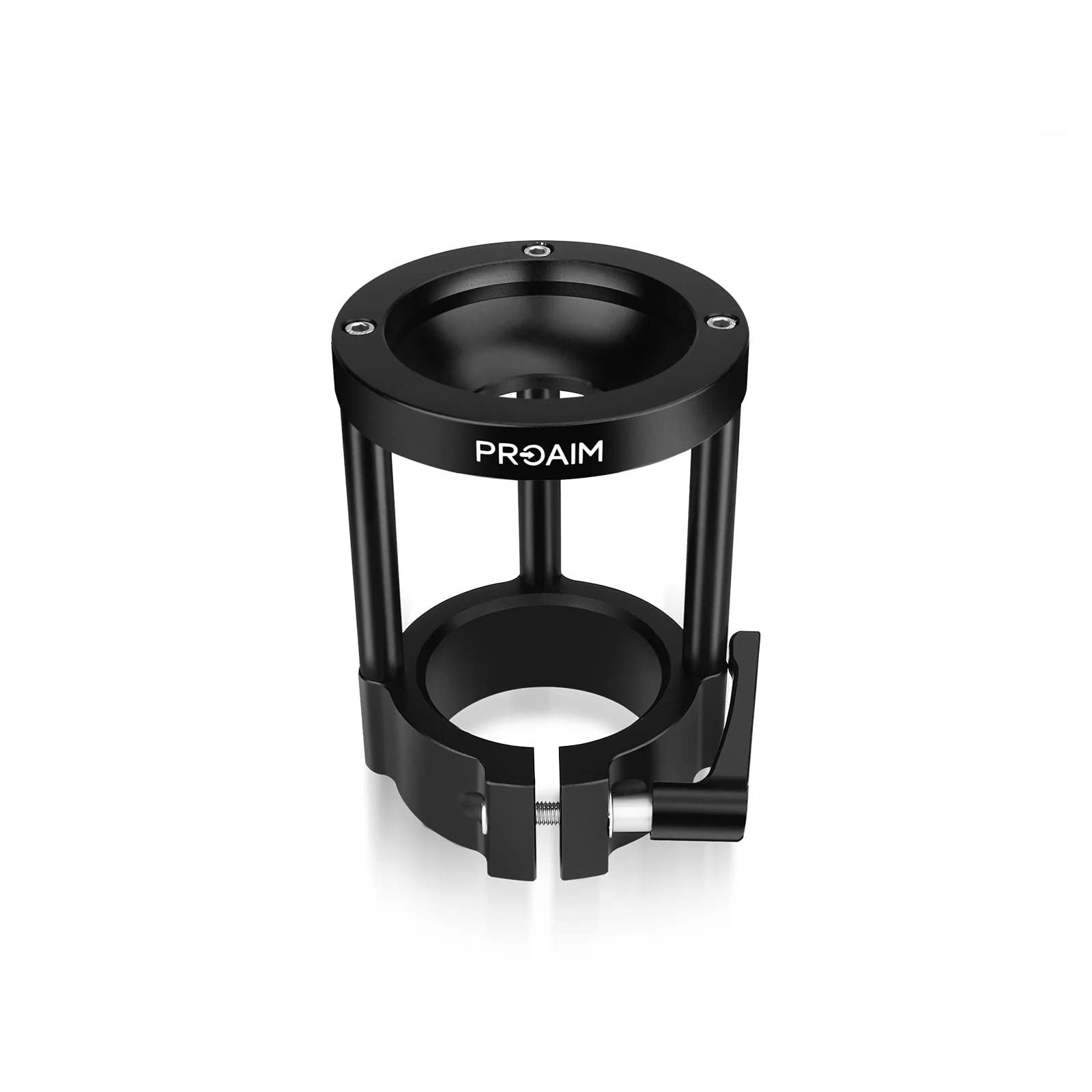 Supporto per telecamera PROAIM - Base Euro/Elemac con ciotola da 100 mm per cinema Dolly e bazooka. Riser alto 7" per testa fluida e impianti di perforazione (BA-267-00)