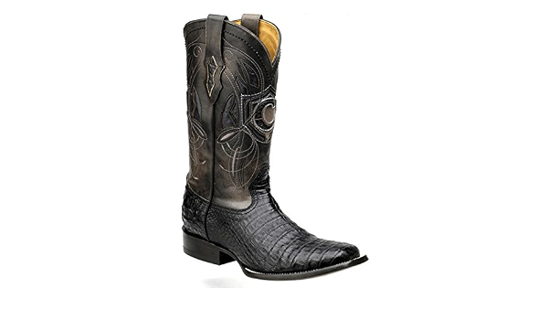 Cuadra Rodeo Western botas de piel de cocodrilo 2p02fy, negro (Negro), 8  D(M) US : Amazon.es: Zapatos y complementos