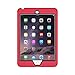 MoKo iPad Mini 3 / 2 / 1 Case, Silicone + Black Hard Polycarbonate Protector with Foldable Stand Cover Case for Mini 3, Mini 2 and Mini (2012 1st gen), RED (Will not fit iPad Mini 4)