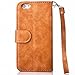 iPhone 7 Plus Wallet Case,iPhone 8 Plus Wallet Case,Card Holder Case [Folio][Flip][Wrist Strap] Stand Feature for Apple iPhone 7/8 Plus 5.5