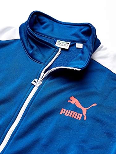 Puma Men's Archive T7 Track Jacket, True Blue, Medium in Oman