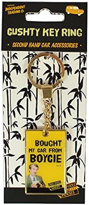 Only Fools and Horses Cushty Keyrings - Bought my Car from Boycie
