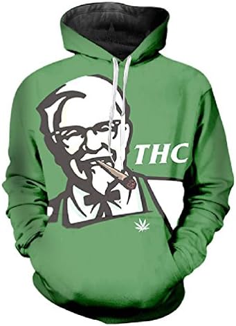 JW 3d Fashion Hoodies New Trend Arrivals THC KFC X 420 Sweatshirt Girl Cute Hoody 6XL Clothing Hooded Pullovers