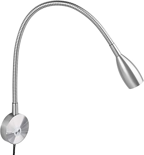 Leselampe Wandmontage SZRWD Schwanenhals Lampe LED Dimmbar Bettleuchte