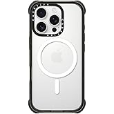 CASETiFY Ultra Impact iPhone 16 Pro Case [Strong Slim / 11.5ft 5X Militray Grade Drop Protection/Compatible with Magsafe] - Black