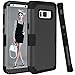 Samsung Galaxy S8 Plus Case, VPR 3 in 1 Hybrid Cover Hard PC Soft Silicone Rubber Heavy Duty Shock Absorbing Protective Defender Case for Samsung Galaxy S8 + Plus (2017) 6.2 inch (Black)