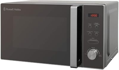 Russell Hobbs RHM2076S-AZ 20 Litre 800 W Silver Digital Solo Microwave