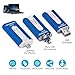 USB Flash Drive Memory Stick iPhone Backup Drive Photo Stick Mobile iOS Flash Drive for iPhone OTG Android Type C Phone Stick Storage iPad USB 3.0 Flash Drive iPhone Jump Drive PHICOOL 128GB Blue