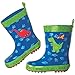 Stephen Joseph Boys Rain Boots,Dino,9