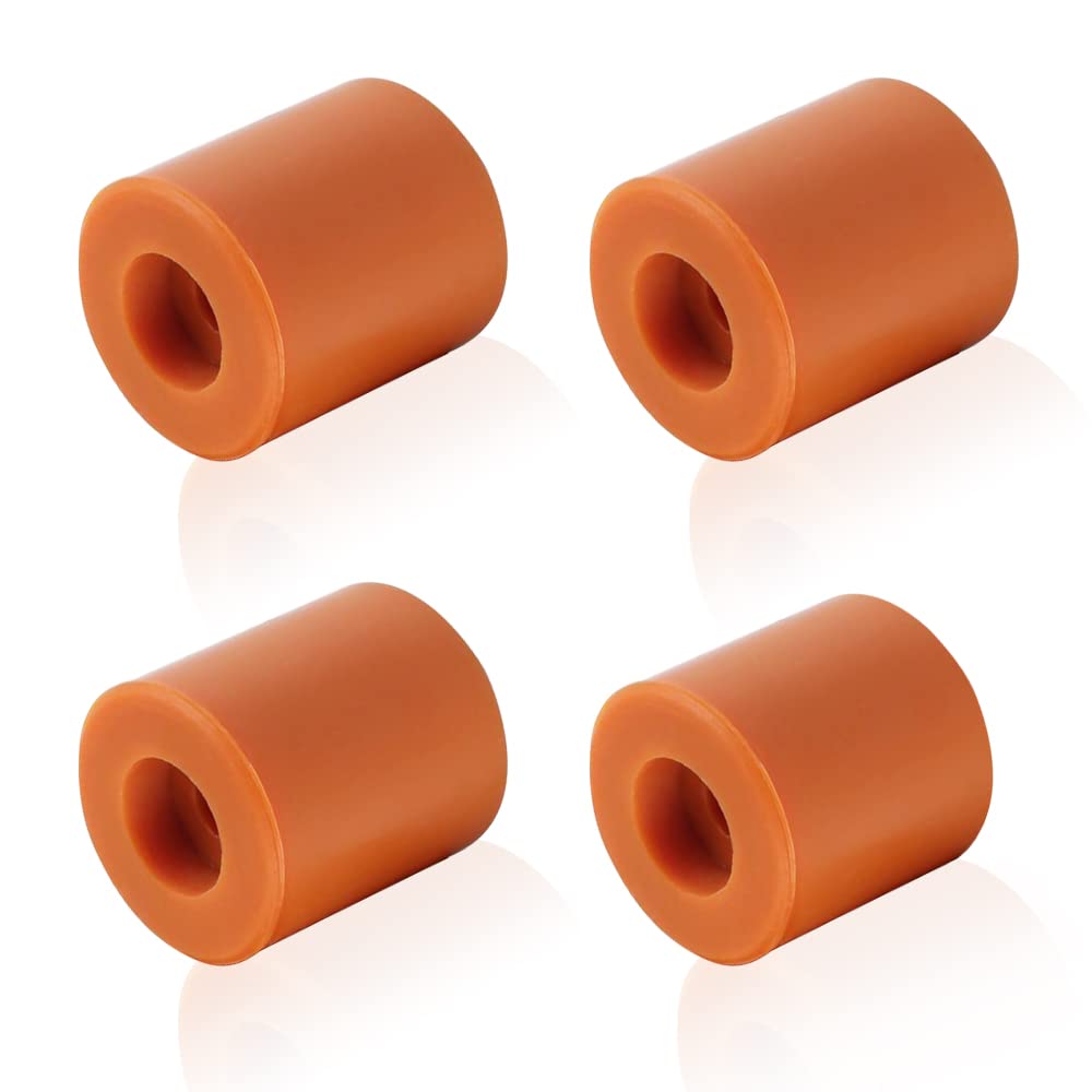 Creality Official Silicone Leveling Column Ender 3 Silicone Solid Bed Mounts Original Stable Hotbed Heat-Resistant Silicone Buffer, 3D Printer Heatbed Parts for Ender 3/Ender 3 V2, CR-10 Series(4PCS)