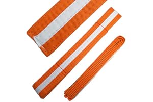 Ace Martial Arts Supply White Stripe Color Belts