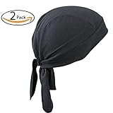 FakeFace Quickly Dry Moisture Wicking Breathable Sun UV Protection Sports Sweatband Headwear Cycling Running Adjustable Sweat Beanie Bandana Hat Bike Motorcycle Head Wrap Scarf Skull Cap Helmet Liner