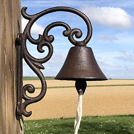 Clochette De Porte En Fonte Avec Hibou – Décoration Feng Shui & Carillon Rétro Pour Maison & Jardin