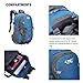 Diamond Candy Hiking Backpack Waterproof 40l Outdoor Backpacks for Men and Women with Rain Cover, Lightweight Daypacks for Travel Camping
