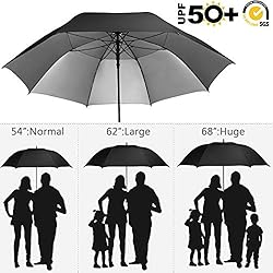 G4Free 54 inch Windproof Golf Umbrella UV