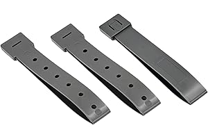 HANSTRONG GEAR Durable Tactical Molle System Tactical Clips Strap 3 Pack