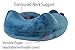 AirComfy Daydreamer Inflatable Neck Travel Pillow - Luxuriously Soft Washable Cover and Compact Packsack with Travel Clip - for Lightweight Support in Airplane, Car, Train, Bus and Home - Dark Blue