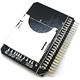 Optimal Shop Secure Digital SD SDHC SDXC MMC Memory Card to IDE 2.5" 2.5 Inch 44P 44 Pin Male Adapter Converter, SD 3.0
