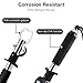 Fishing Pliers Fish Grip Tools Set, Fish Lip Gripper Grabber Grip Holder with Scale Ruler/Measuring Tape Stainless Steel Hook/Two-Sided Trigger, Weigh 40lb, Lanyard Pliers Portable Tackle Combo