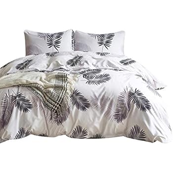 Amazon.com: FORCHEER Printed Duvet Cover Set King Floral