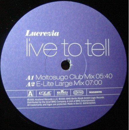 Live to Tell [Vinyl Single]: Amazon.de: Musik