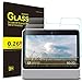 IVSO Facebook Portal Screen Protector, Scratch-Resistant, No-Bubble 9H Hardness HD Clear Tempered Glass Screen Protector for Facebook Portal (2 pcs)