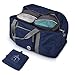 WANDF For Spirit Airlines Personal Item Bag 18x14x8 Foldable Travel Duffel Carry on Weekender Overnight for Women Men