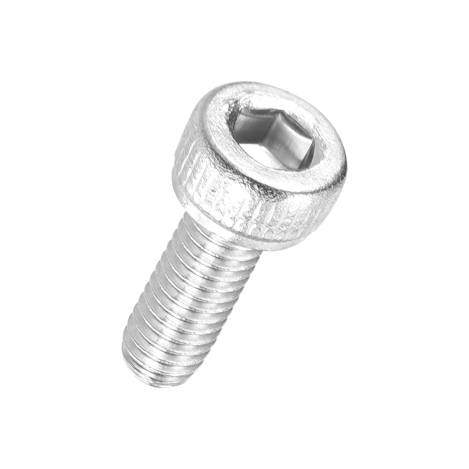 Kozelo 250pcs Socket Head Cap Screws - [M3-0.5 x 8mm] 304 Stainless Steel Allen Socket Drive for Electrical Motor 3D Printing Fan Engine Replacement Use, Silver — image 1