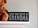 Gift for Grandma from Grandson or Granddaughter for Birthday Mother's Day or Christmas - Grandmother Wooden Plaque Teddy Bear for Grandparents Perfect Sentimental Present for Nana