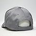 Plain Pro Cool Mesh Low Profile Structured Adjustable Baseball Cap (Gray)