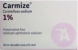 Carmize Carmellose Sodium Eye Drops 1% Lubricant 0.4ml Vial Pack (30) view 2