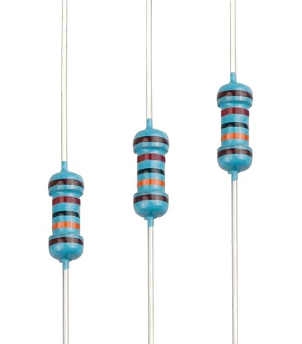 5PZ RESISTENZA AD IMPASTO 6K8 6,8K OHM 1/2W 5% RESISTOR FIXED COMPOSITION - Foto 5