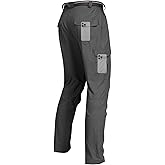 Men's Cargo Hiking Pants Water Resistant Lightweight Quick-Dry Work Pants