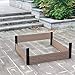 Everbloom Deep Root Raised Garden Bed 38″ L x 40″ W”x 14″ H for Growing Herbs, Vegetables, Flowersthumb 1