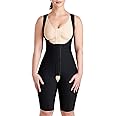 MARENA Short Length Female Curves Bodysuit with Hidden Reinforcement Panels