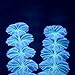 Saim Glowing Effect Artificial Plastic Plant for Aquarium Decor Fish Tank Ornament