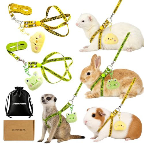 ZHENYOUBML Ferret Harness and Leash