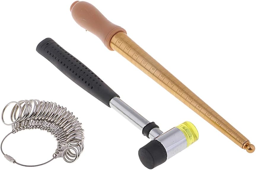 Mandrino Misura Anelli UK Calibro Per Dita Kit Utensili Per - Foto 6