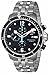 Tissot Men's T0664271105700 Seastar 1000 Black Chronograph Dial Watch