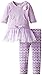 Youngland Girls' Sweatshirt Tutu Dress with Chevron Print Legging