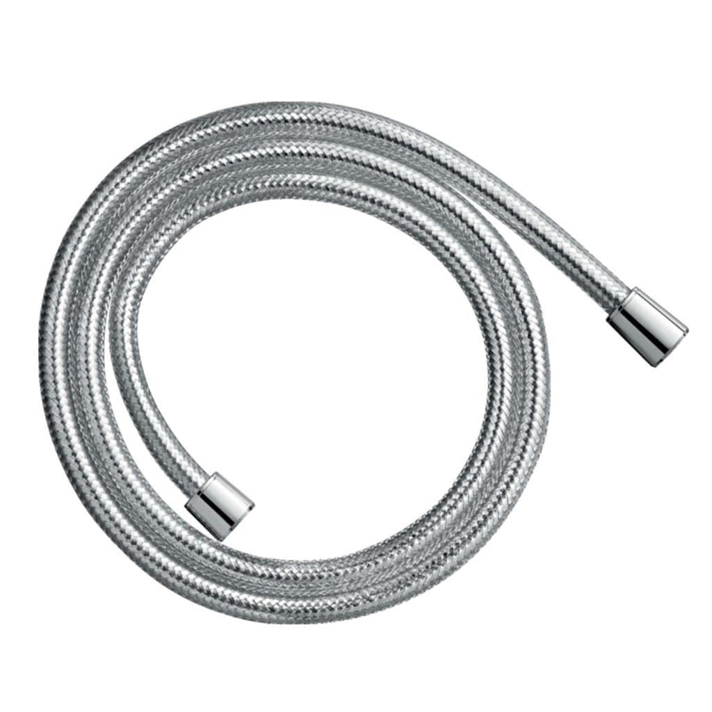 hansgrohe Comfortflex shower hose 1.60 m, anti-kink and tangle free, chrome effect 28168000