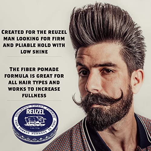 Reuzel Fiber Pomade, Hair Holding Wax For Men, 4 oz Pricepulse