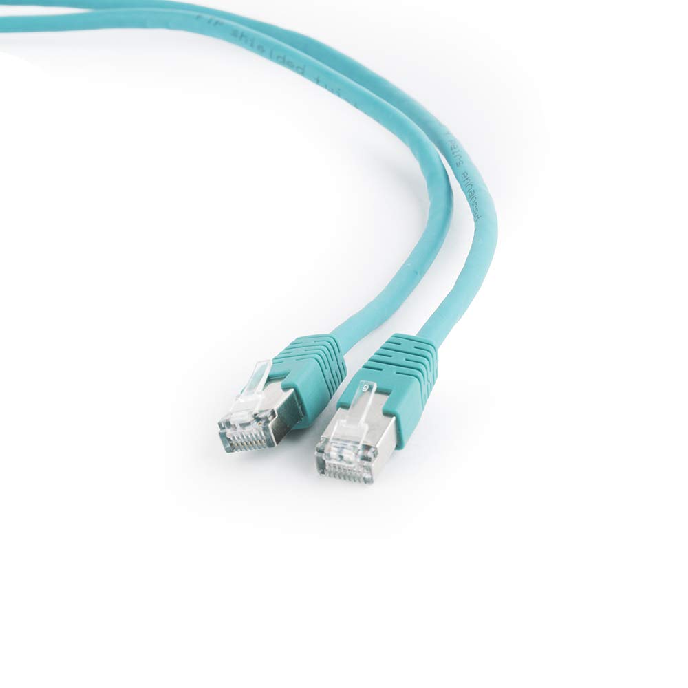 Gembird 1 m Cat6 Network Cable – (RJ-45, RJ-45, Male/Male, Cat6, F/FTP (FFTP), Green)
